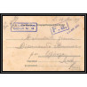 7042/ carte de Prisonnier de Guerre (War) 1914/1918 Kriegsgefangenen giessen pour Rouvenac Aude 1917 