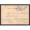 7043/ carte de Prisonnier de Guerre (War) 1914/1918 Kriegsgefangenen giessen pour Rouvenac Aude 1917 