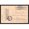 7044/ carte de Prisonnier de Guerre (War) 1914/1918 Kriegsgefangenen mannheim pour Rouvenac Aude 1917 