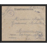 7049/ carte de Prisonnier de Guerre (War) 1914/1918 Kriegsgefangenen giessen pour Rouvenac Aude 1917 + courrier