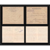 7052/ carte de Prisonnier de Guerre (War) 1914/1918 Kriegsgefangenen giessen pour Rouvenac Aude 1917 + courrier