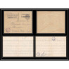 7054/ carte de Prisonnier de Guerre (War) 1914/1918 Kriegsgefangenen mannheim pour Rouvenac Aude 1917 + courrier
