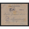 7056/ carte de Prisonnier de Guerre (War) 1914/1918 Kriegsgefangenen giessen pour Rouvenac Aude 1917 + courrier 