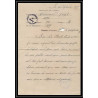 7061/ carte de Prisonnier de Guerre (War) 1914/1918 Kriegsgefangenen giessen pour Rouvenac Aude 1917 + courrier 
