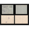 7073/ carte de Prisonnier de Guerre (War) 1914/1918 Kriegsgefangenen mannheim pour Rouvenac Aude 1917 + courrier 