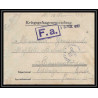 7084/ carte de Prisonnier de Guerre (War) 1914/1918 Kriegsgefangenen giessen pour Rouvenac Aude 1917 + courrier 