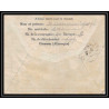 7084/ carte de Prisonnier de Guerre (War) 1914/1918 Kriegsgefangenen giessen pour Rouvenac Aude 1917 + courrier 