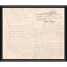 7084/ carte de Prisonnier de Guerre (War) 1914/1918 Kriegsgefangenen giessen pour Rouvenac Aude 1917 + courrier 