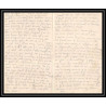 7084/ carte de Prisonnier de Guerre (War) 1914/1918 Kriegsgefangenen giessen pour Rouvenac Aude 1917 + courrier 