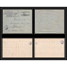 7097/ carte de Prisonnier de Guerre (War) 1914/1918 Kriegsgefangenen mannheim pour Rouvenac Aude 1917 + courrier 