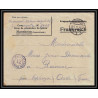 7105/ carte de Prisonnier de Guerre (War) 1914/1918 Kriegsgefangenen mannheim pour Rouvenac Aude 1917 + courrier 