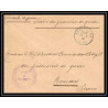 7116/ carte de Prisonnier de Guerre (War) 1914/1918 Roussillon isère Pour Romans Drome 1917 