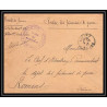 7121/ carte de Prisonnier de Guerre (War) 1914/1918 oullins rhone Pour Romans Drome 1917 