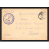 7125/ carte de Prisonnier de Guerre (War) 1914/1918 oullins rhone Pour Romans Drome 1916 