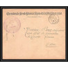 7126/ carte de Prisonnier de Guerre (War) 1914/1918 chemin de fer oullins rhone Pour Romans Drome 1917 
