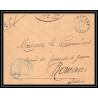 7128/ carte de Prisonnier de Guerre (War) 1914/1918 infanterie Romans Drome 1916 