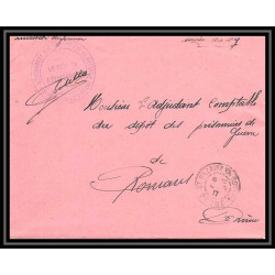 7129/ carte de Prisonnier de Guerre (War) 1914/1918 Saint-Nazaire-en-Royans Pour Romans Drome 1917 