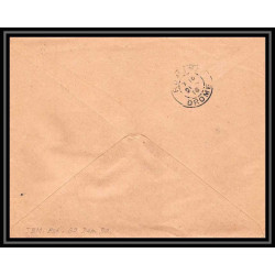 7143/ carte de Prisonnier de Guerre (War) 1914/1918 lyon part-dieu rhone Pour Romans Drome 1916 