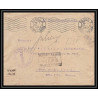 7145/ carte de Prisonnier de Guerre (War) 1914/1918 basel Suisse (Swiss) Pour Romans fort de varois cote d'or 1917 