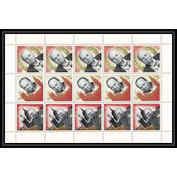 356a - Yemen kingdom MNH ** Mi N° 153 / 158 A CHURCHILL feuilles sheets