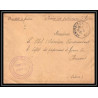 7163/ carte de Prisonnier de Guerre (War) 1914/1918 venissieux rhone Pour Romans Drome 1917 