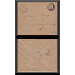7165/ carte de Prisonnier de Guerre (War) 1914/1918 dépot de la mure Pour Romans Drome 1917 