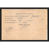7219/ carte de Prisonnier de Guerre (War) 1914/1918 Kriegsgefangenen giessen pour Rouvenac Aude 1918