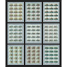 357a - Fujeira MNH ** Mi N° 234 / 242 A history of seafaring bateau (bateaux ship ships) feuilles sheets cote 180 euros