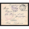 Lettre 1 2801 Prisonniers de Guerre Kriegsgefangenen war 1914/1918 censuré Saargemünd Merlenbach p Caen calvados 1916