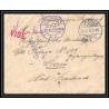Lettre 1 2812 Prisonniers de Guerre Kriegsgefangenen war 1914/1918 censuré Diedenhofen Merlenbach p Caen calvados 1916