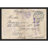 Lettre 1 2814 Prisonniers de Guerre Kriegsgefangenen war 1914/1918 censuré Diedenhofen Merlenbach p Caen calvados 1915
