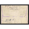 Lettre 1 2814 Prisonniers de Guerre Kriegsgefangenen war 1914/1918 censuré Diedenhofen Merlenbach p Caen calvados 1915