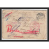 Lettre 1 2816 Prisonniers de Guerre Kriegsgefangenen war censuré Saargemünd Merlenbach Franceville calvados1916