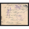 Lettre 1 2821 Prisonniers de Guerre Kriegsgefangenen war 1914/1918 censuré Saargemünd Merlenbach p Caen calvados 1916