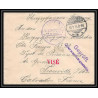Lettre 1 2827 Prisonniers de Guerre Kriegsgefangenen war 1914/1918 censuré Saargemünd Merlenbach Trouville calvados 1916
