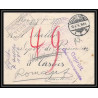 Lettre 1 2835 Prisonniers de Guerre Kriegsgefangenen war 1914/1918 censuré à romans Saargemünd p Castres Tarn 1916