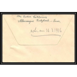 Lettre 1 2836 Prisonniers de Guerre Kriegsgefangenen war 1914/1918 censuré Sulzbach p Castres Tarn 1916