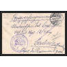 Lettre 1 2837 Prisonniers de Guerre Kriegsgefangenen war 1914/1918 censuré Saarbrucken p Castres Tarn 1915