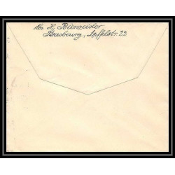 Lettre 1 2852 Prisonniers de Guerre Kriegsgefangenen war 1914/1918 censuré Strasbourg p Roanne Loire 1916