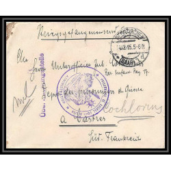 Lettre 1 2857 Prisonniers de Guerre Kriegsgefangenen war 1914/1918 censuré ? p Castres Tarn 1915