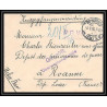 Lettre 1 2864 Prisonniers de Guerre Kriegsgefangenen war 1914/1918 censuré Strasbourg p Roanne Loire 1916