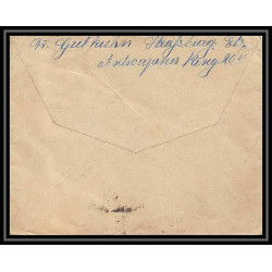 Lettre 1 2865 Prisonniers de Guerre Kriegsgefangenen war 1914/1918 censuré Strasbourg p Roanne Loire 1918