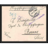 Lettre 1 2879 Prisonniers de Guerre Kriegsgefangenen war 1914/1918 censuré Strasbourg pour Roanne Loire 1916