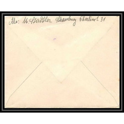 Lettre 1 2879 Prisonniers de Guerre Kriegsgefangenen war 1914/1918 censuré Strasbourg pour Roanne Loire 1916