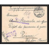Lettre 1 2880 Prisonniers de Guerre Kriegsgefangenen war 1914/1918 censuré Strasbourg pour Roanne Loire 1916