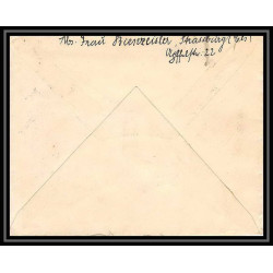 Lettre 1 2880 Prisonniers de Guerre Kriegsgefangenen war 1914/1918 censuré Strasbourg pour Roanne Loire 1916