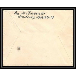 Lettre 1 2882 Prisonniers de Guerre Kriegsgefangenen war 1914/1918 censuré Strasbourg pour Roanne Loire 1916