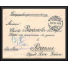 Lettre 1 2883 Prisonniers de Guerre Kriegsgefangenen war 1914/1918 censuré Strasbourg pour Roanne Loire 1916