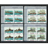 357b - Fujeira MNH ** Mi N° 234 / 242 A history of seafaring bateau (bateaux ship ships) bloc 4 cote 48 euros