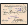 Lettre 1 2886 Prisonniers de Guerre Kriegsgefangenen war 1914/1918 censuré Strasbourg pour Roanne Loire 1917
